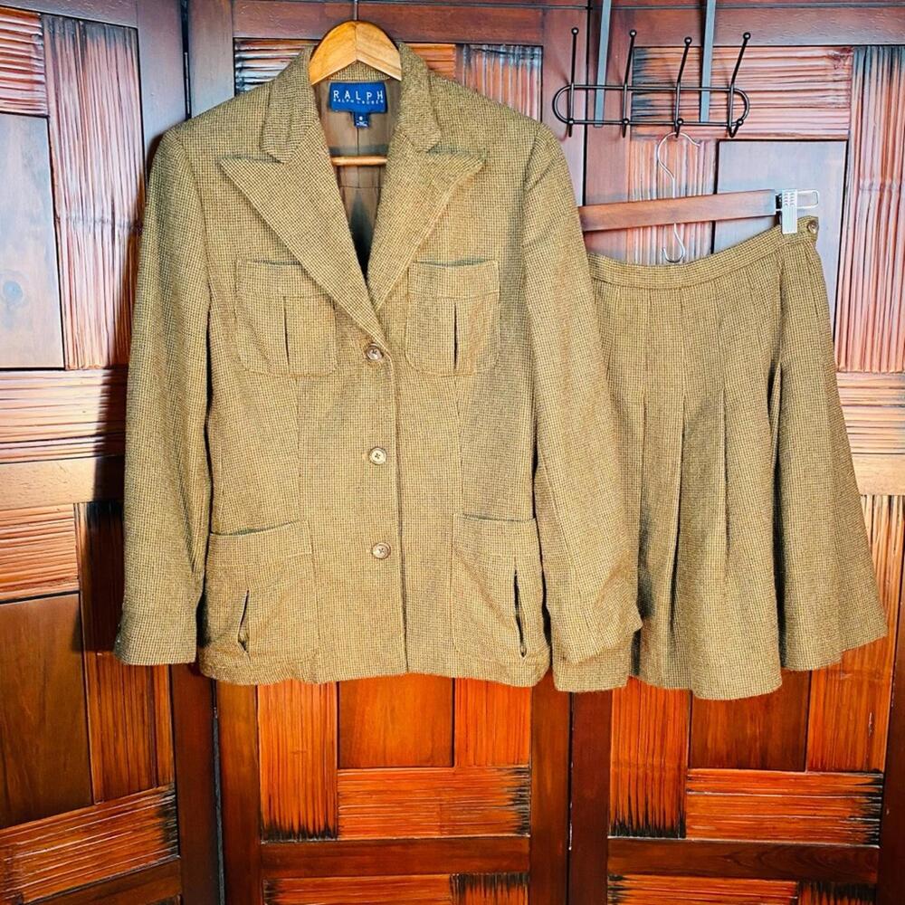Vintage Ralph Lauren Blue Label Skirt Suit - Picture 2 of 11